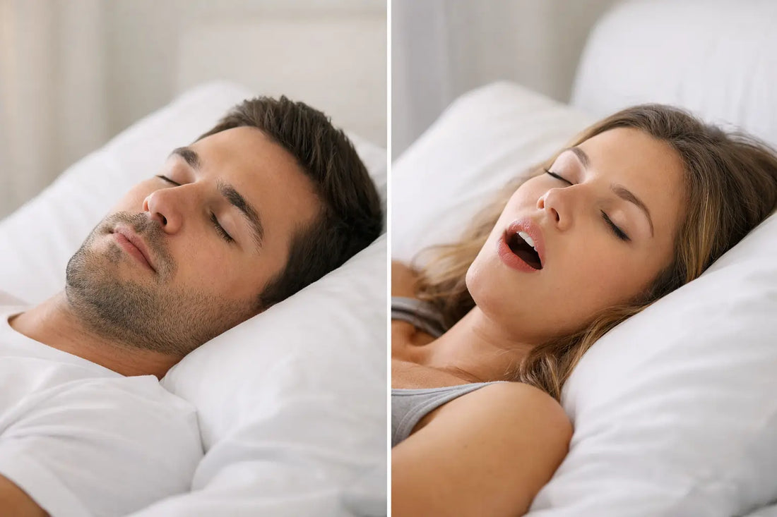 Respiration nasale vs buccale sommeil