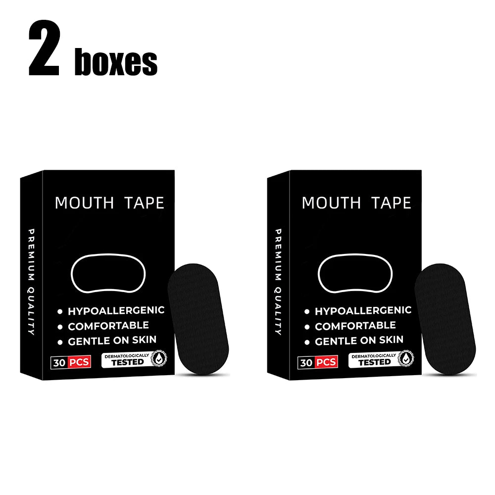 SOMNIA Sleep Strips — Bande Buccale Anti-Ronflement de Qualité Médicale (30 unités)