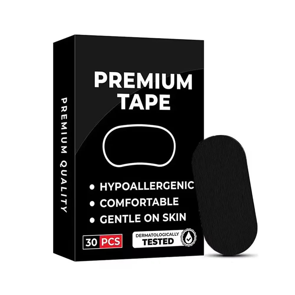 SOMNIA Sleep Strips — Bande Buccale Anti-Ronflement de Qualité Médicale (30 unités)